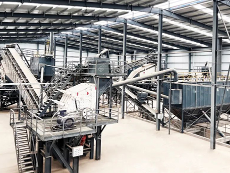 山（shān）西年處理50萬噸建築固廢資源化EPC總包項目（mù）即將正式投產