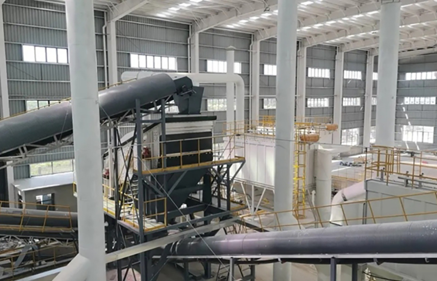 安徽省淮南（nán）市時產250-300噸建築垃圾和砂石骨料EPC項目