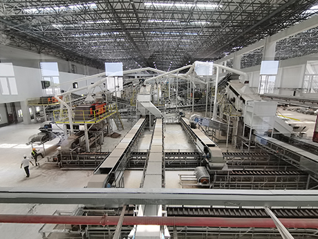 固定式建築（zhù）垃（lā）圾處理生產線