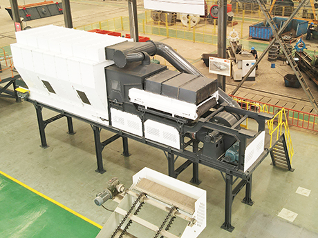 負（fù）壓（yā）臥式風選機（jī）：垃圾分選的（de）重（chóng）要設備之一