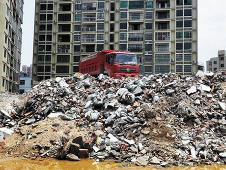 裝修垃圾成分複雜如何處理?