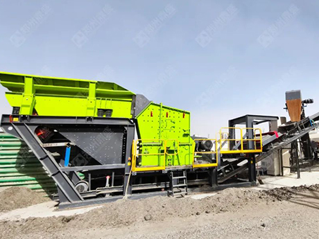 寧夏客（kè）戶與我司簽訂整條建築垃圾處置生產線裝備