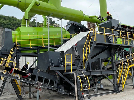 四川達州大型裝（zhuāng）修裝潢垃圾資源化循環（huán）利用項目