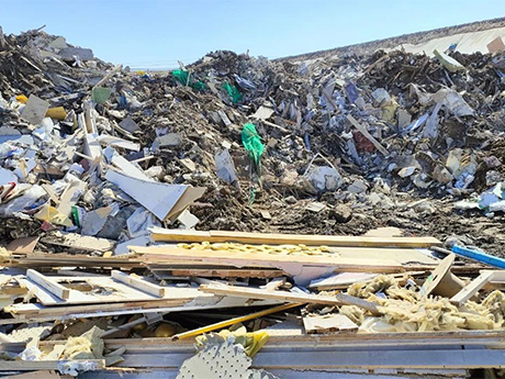 陝（shǎn）西省西安市（shì）年處理100萬噸裝修（xiū）垃圾、建築垃圾處置生產線有序建設中