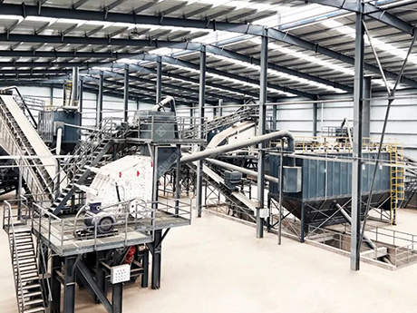 濮陽市建築垃圾再生利用（yòng）項（xiàng）目開始試運行