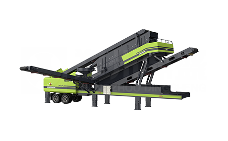 “戰（zhàn）斧”輪胎式移動篩分站