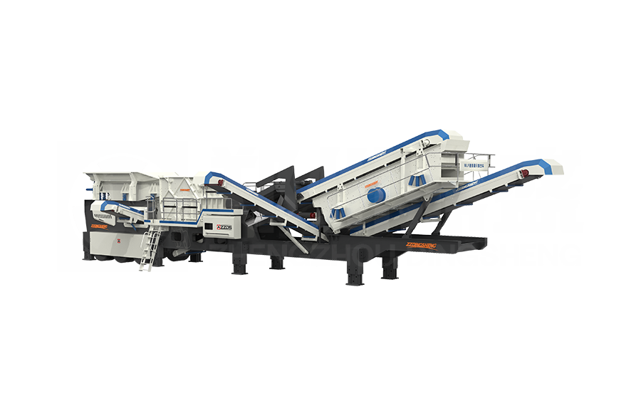 WLF輪胎式（shì）移動破碎（suì）篩分聯合車