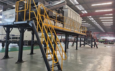 臥式打（dǎ）散風選機